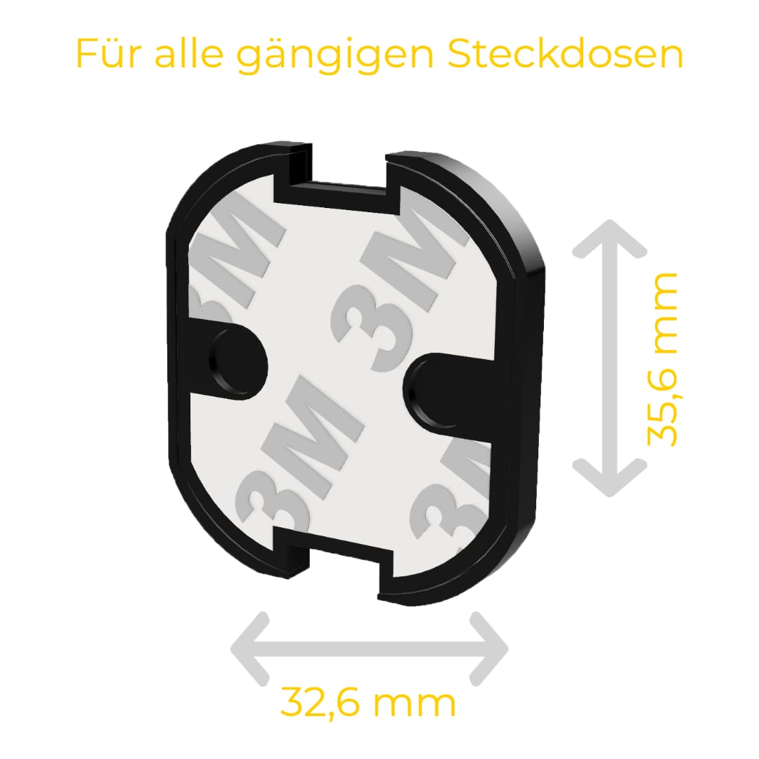 Steckdosenschutz - schwarz (10 Stück)
