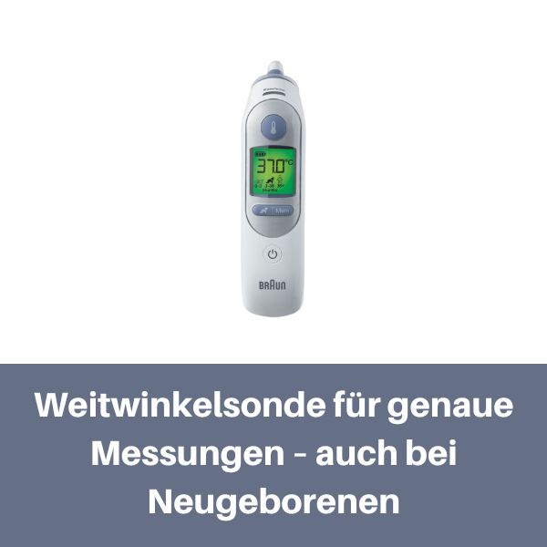 Braun ThermoScan 7 mit Age Precision Ohrthermometer