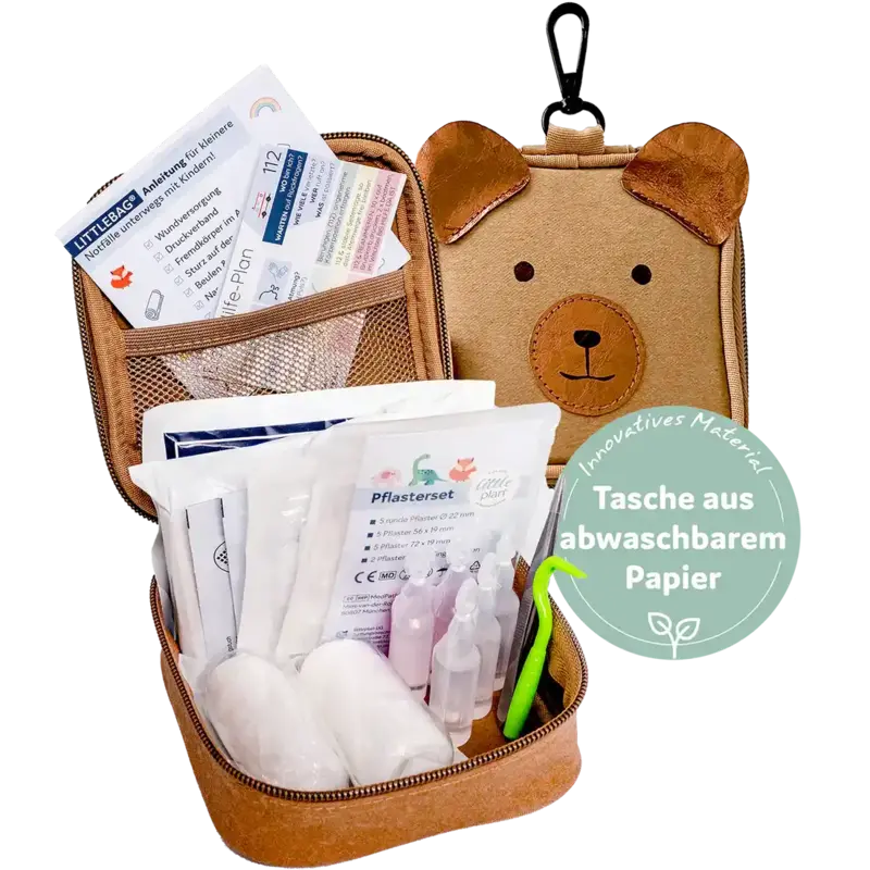 littleplan littlebag bear erste hilfe tasche